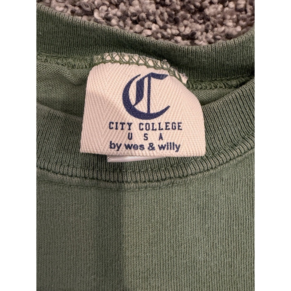 Wes And Willy "Going Green" T-shirt Youth Size 7 Made In The USA - Picture 2 of 5